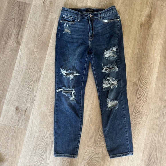 Judy Blue Women’s Boyfriend cut jeans size 28 size 7 - Picture 1 of 8